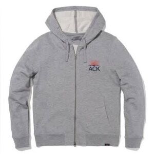 NWT Faherty Nantucket Zip Hoodie
